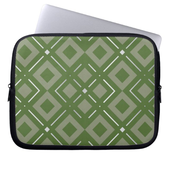 Kamelia’s Geometric Pattern 2 Laptop Sleeve (Front)