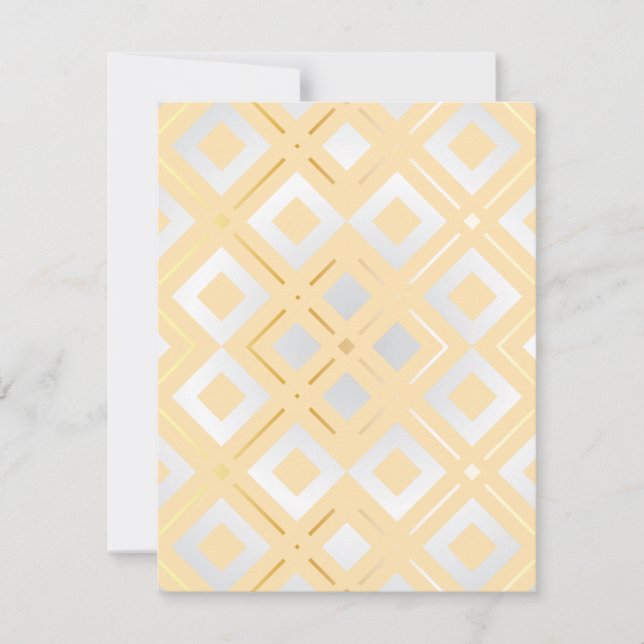 Kamelia’s Geometric Pattern 8 Note Card (Front)