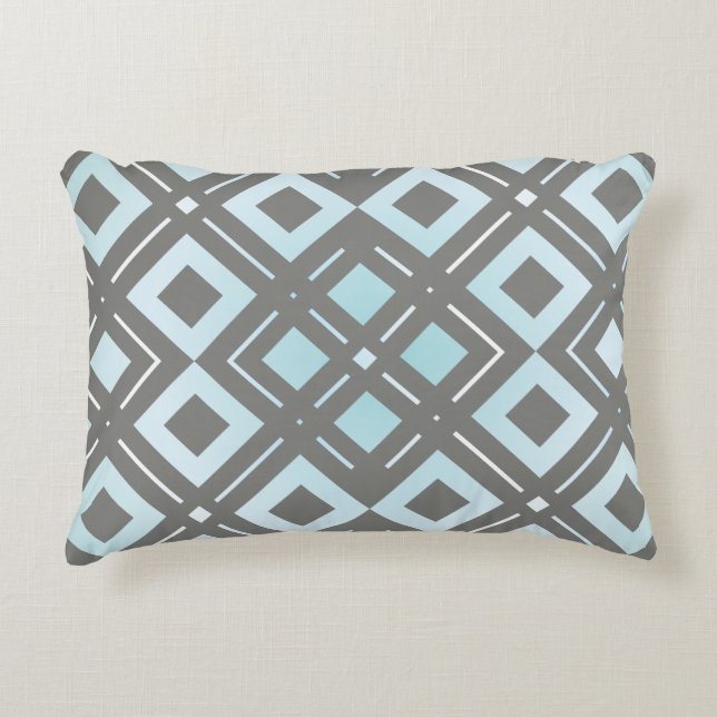 Kamelia’s Geometric Pattern 9 Accent Pillow (Front)