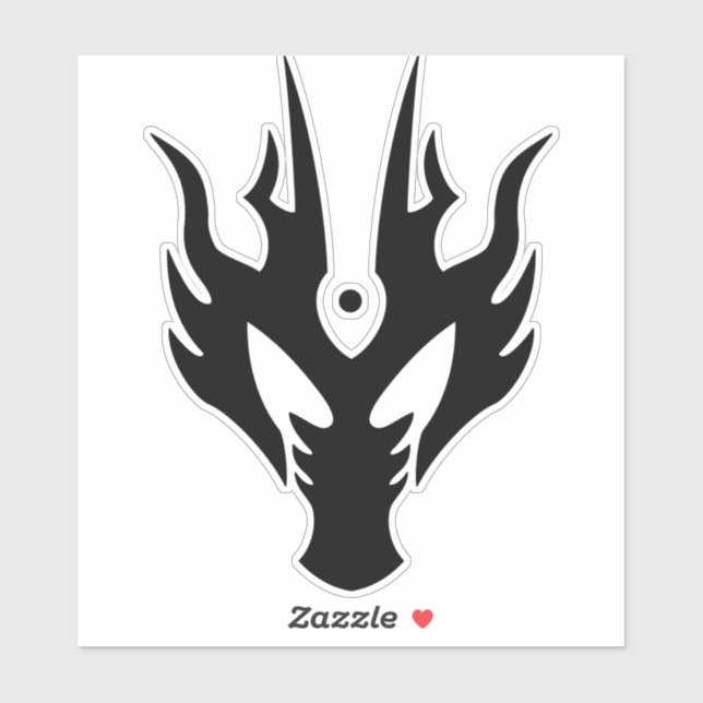 Kamen Rider Dark Dragon Hero Ryuga Sticker (Sheet)