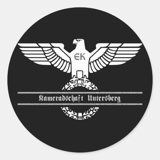 Kameradschaft Untersberg Classic Round Sticker (Front)