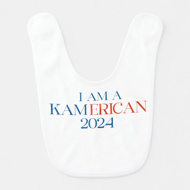 KAMERICAN BABY BIB (Front)