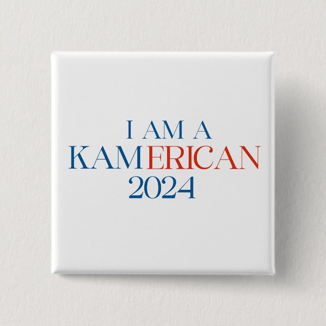 KAMERICAN SQUARE PIN (Front)