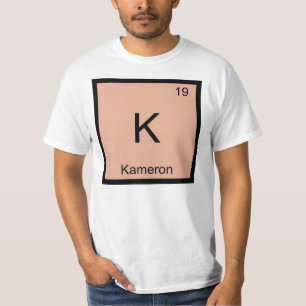 Kameron  Name Chemistry Element Periodic Table T-Shirt