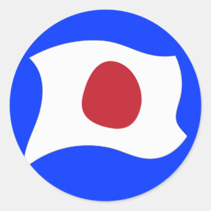 KAMIKAZE(神風) CLASSIC ROUND STICKER