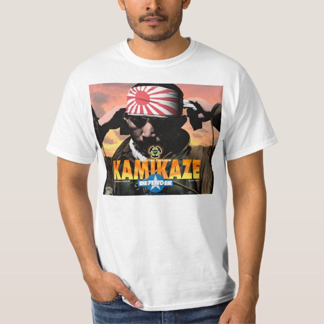 Kamikaze app-game official T-shirt (Front)