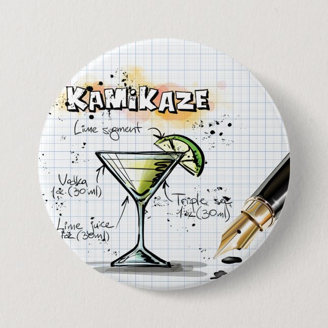 Kamikaze Button (Front)