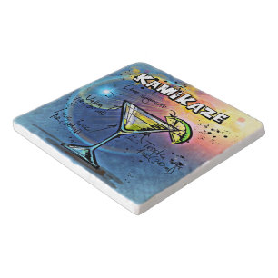 Kamikaze Cocktail (#3 of 12 Drink Recipe Sets) Trivet