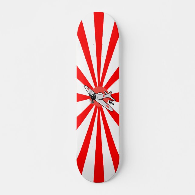 Kamikaze Pro 3 Skateboard Deck (Front)