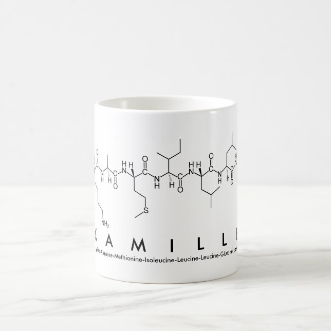 Kamille peptide name mug (Center)