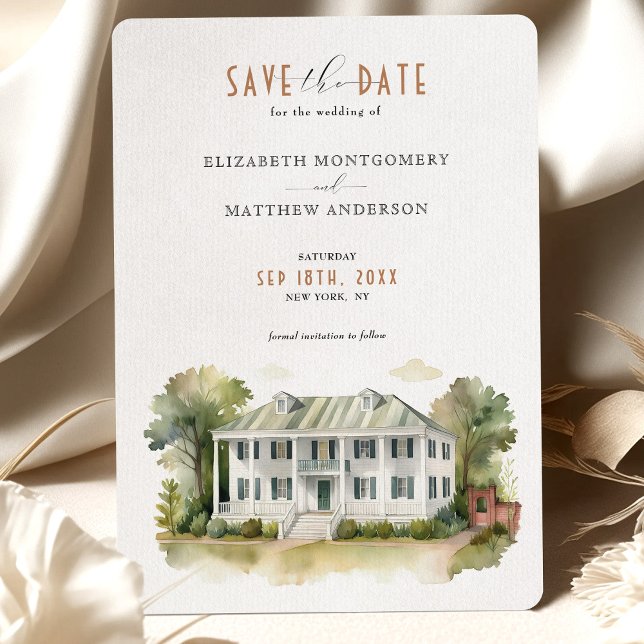 Kaminski House Museum Save The Date Card (Creator Uploaded)