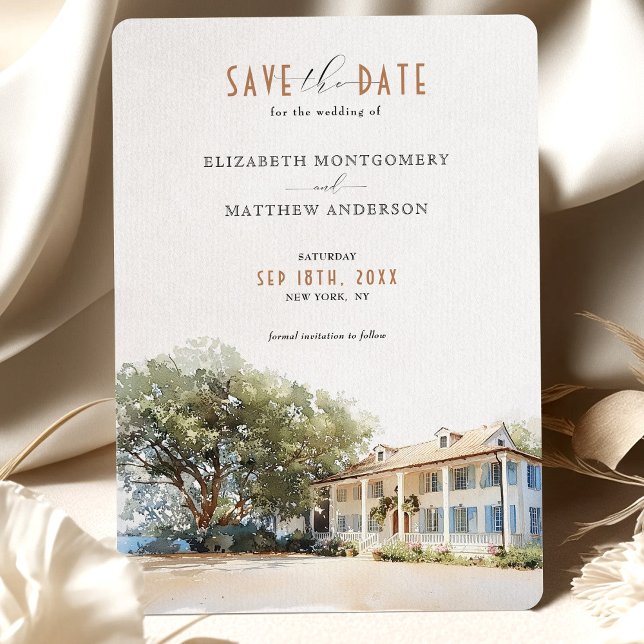 Kaminski House Museum Save The Date Card (Creator Uploaded)