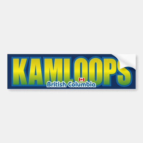 Kamloops Bumper Bumper Sticker