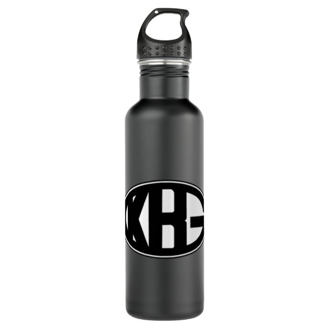 Kamogawa Boxing Gym Logo    Stainless Steel Water Bottle (Front)