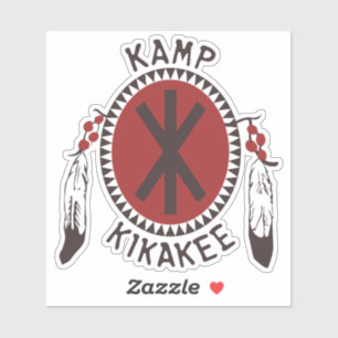 Kamp Kikakee Ernest Goes to Camp inspired sticker