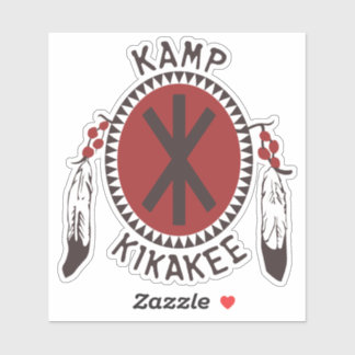 Kamp Kikakee Ernest Goes to Camp inspired sticker