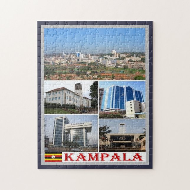 Kampala - Mosaic - Uganda - Jigsaw Puzzle (Vertical)