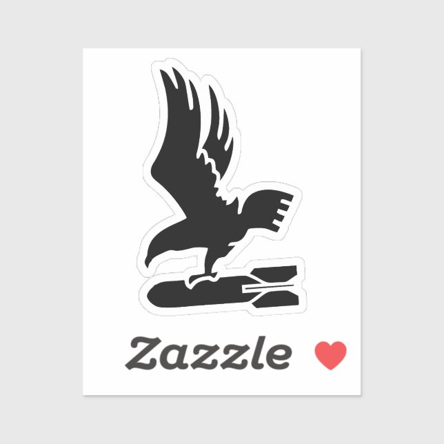 Kampfgeschwader 2 (1./KG 2 ) Insignia Square Stick Sticker (Sheet)