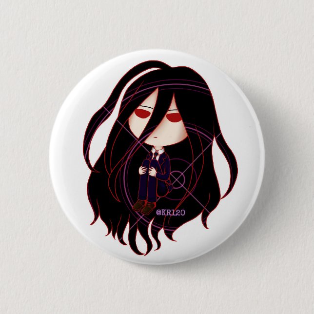 Kamukura Izuru Button (Front)