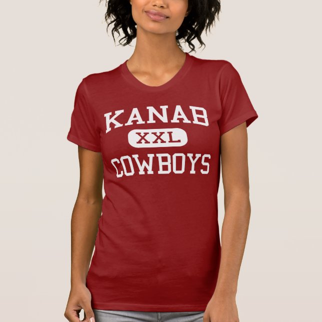 Kanab - Cowboys - Kanab High School - Kanab Utah T-Shirt (Front)
