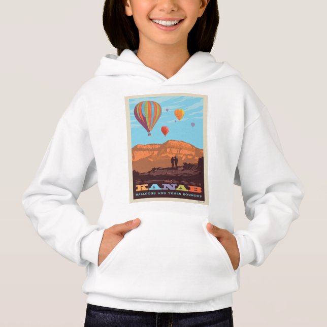 Kanab, Utah | Balloons And Tunes Roundup Hoodie (Front)