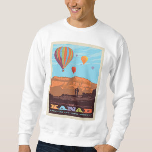 Kanab, Utah Balloons And Tunes Roundup Sweatshirt