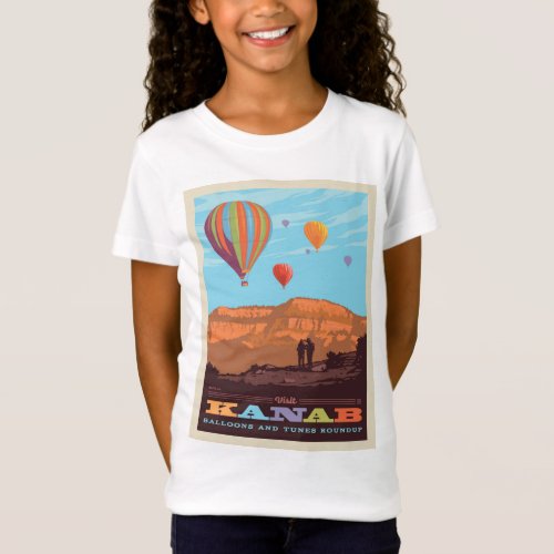 Kanab Utah  Balloons And Tunes Roundup T_Shirt