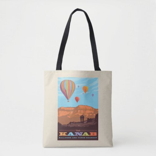 Kanab Utah  Balloons And Tunes Roundup Tote Bag