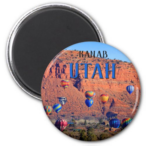 Kanab Utah Hot Air Balloons Magnet