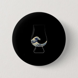 Kanagawa Glencairn Glass Button