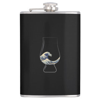 Kanagawa Glencairn Glass Flask