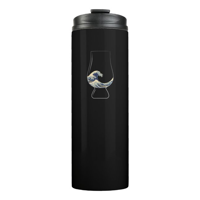 Kanagawa Glencairn Glass Thermal Tumbler (Front)