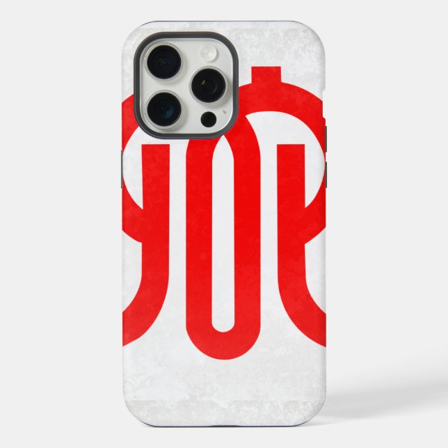 Kanagawa prefecture iphone case (Back)