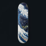 Kanagawa Waves, Japanese Art Pattern Skateboard<br><div class="desc">The perfect Kanagawa Waves Japanese Art pattern gift idea for all men, women & kids who loves Japanese Art, Kanagawa Waves fabric! Makes an ideal gift for your mom, dad, sister, brother, aunt, uncle, grandma or grandpa & for your love ones for their Birthdays, Christmas, Halloween & other Holiday events!...</div>