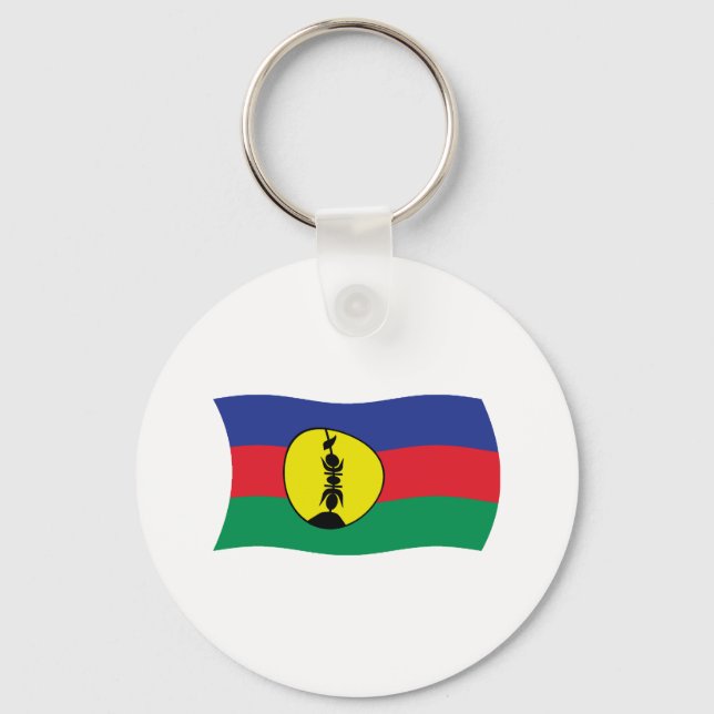 Kanak People Flag Keychain (Front)