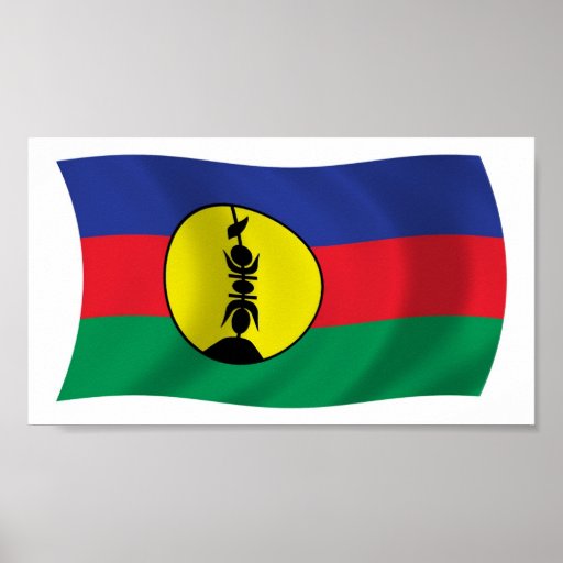 Kanak People Flag Poster Print | Zazzle