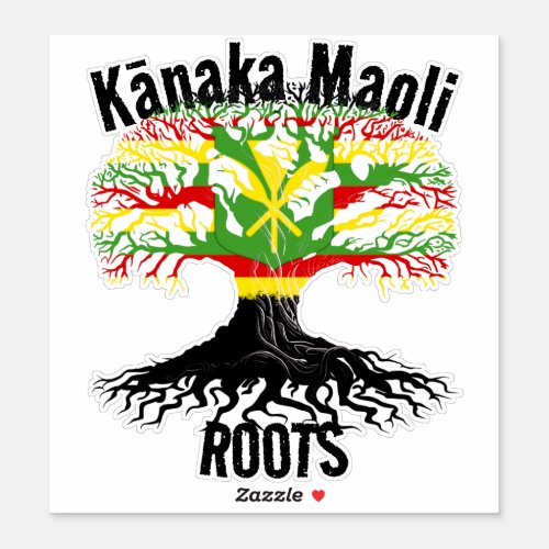 Kānaka Maoli ROOTS Sticker
