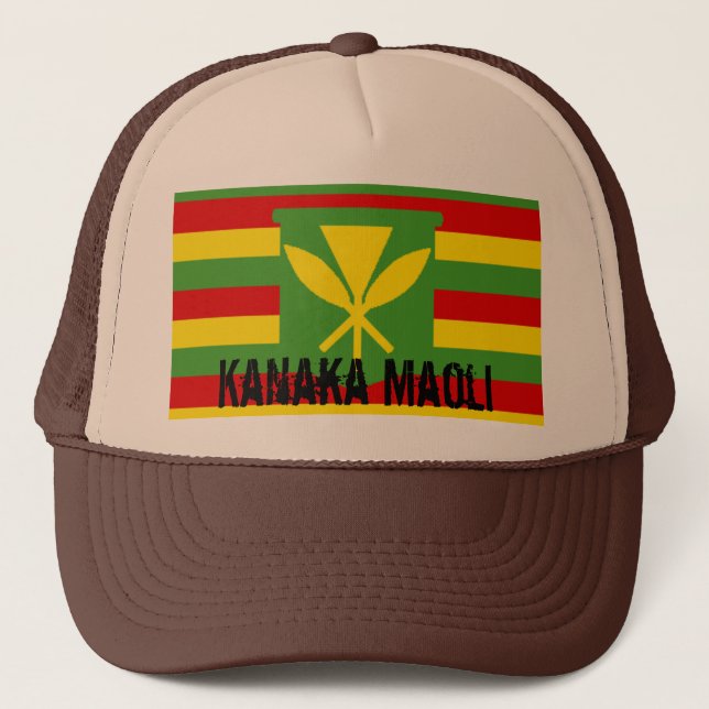 Kanaka Maoli Trucker Hat (Front)