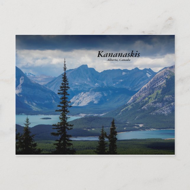 Kananaskis Lakes Postcard (Front)