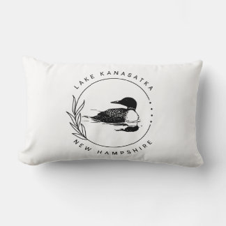 Kanasatka Loon Throw Pillow