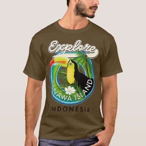 Kanawa Island Indonesia Toucan T_Shirt