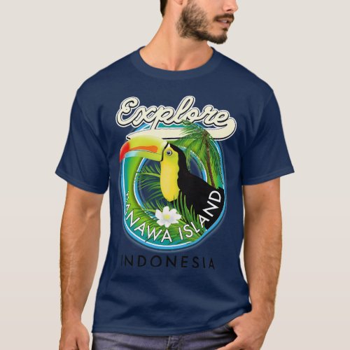 Kanawa Island Indonesia Toucan T_Shirt