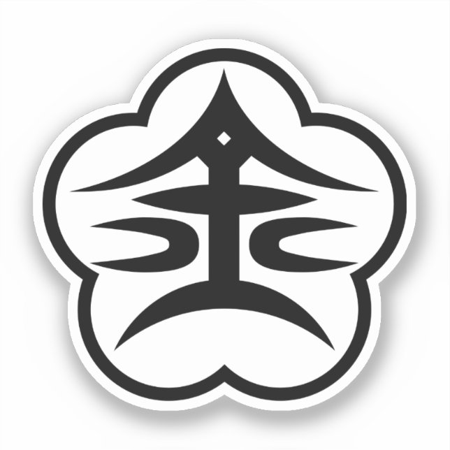 Kanazawa city seal (JAPAN) Sticker (Front)