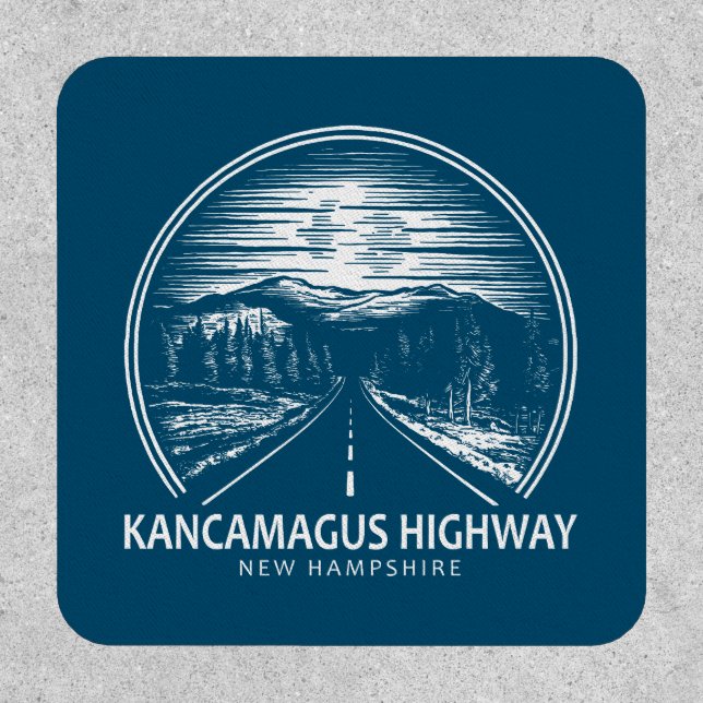 Kancamagus Highway New Hampshire Forest Patch (Front)