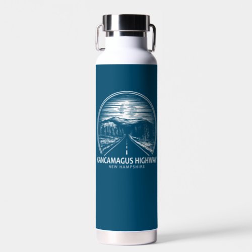 Kancamagus Highway New Hampshire Forest Water Bottle