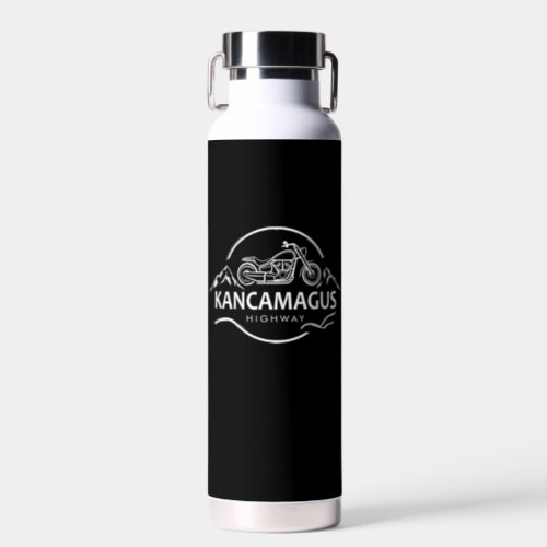 Kancamagus Highway New Hampshire Motorcycle Water Bottle