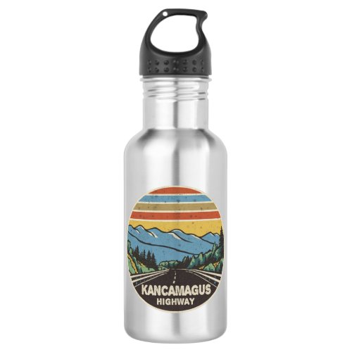 Kancamagus Highway New Hampshire Mountains Stainless Steel Water Bottle