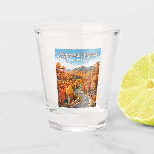 Kancamagus Highway New Hampshire Shot Glass