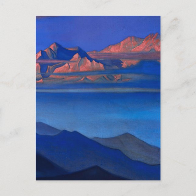 “Kanchenjunga” by Nicholas Roerick Postcard (Front)