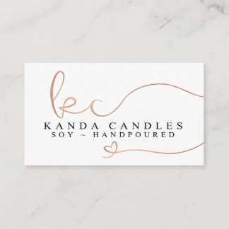 Kanda Candles Business Card